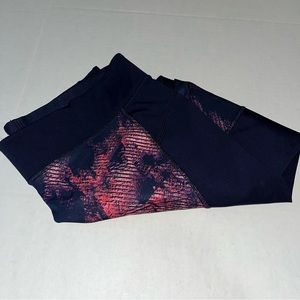 Under Armour Printed 7/8 Compression Leggings Heatgear XL‎